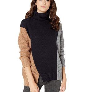 French Connection - Patchwork Multi Color Sweater